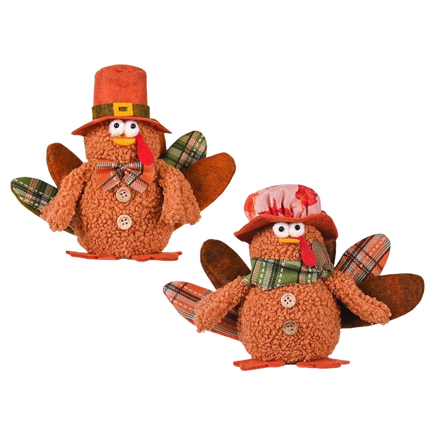 Niedliche Truthahn-Dekoration für Thanksgiving