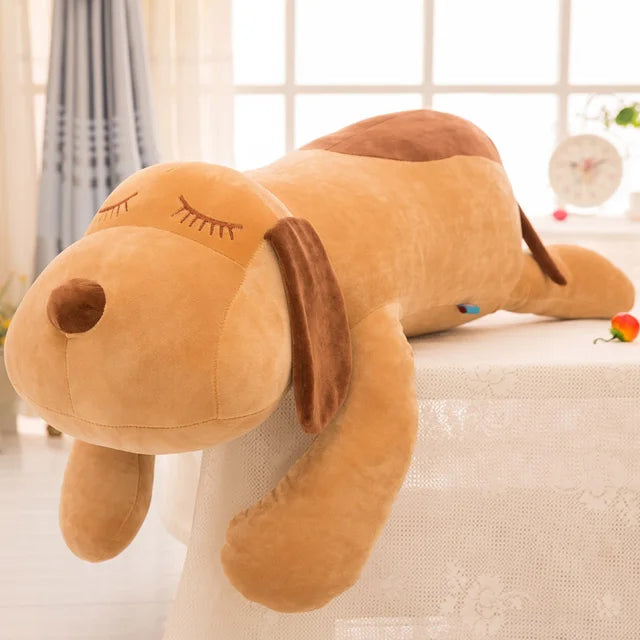 Schlummernder Kuschelhund