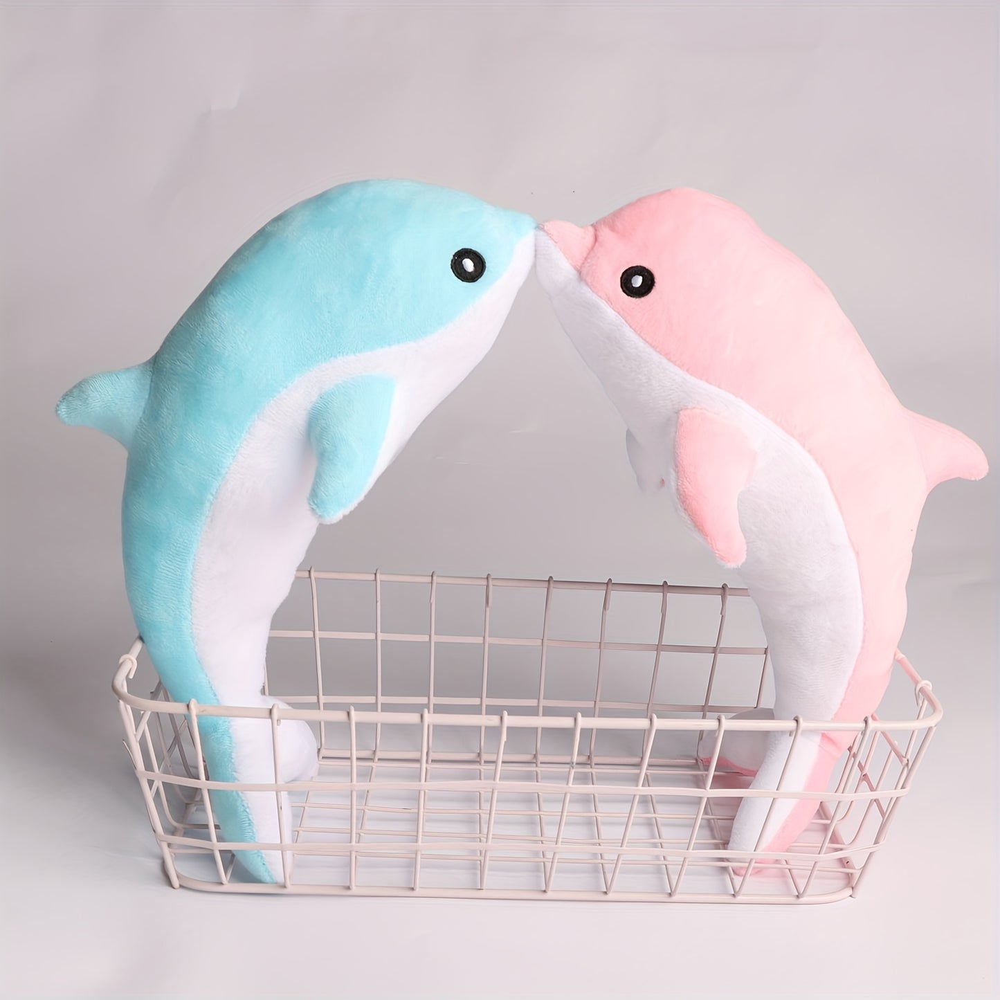 Blauer Delfin Plüschtier