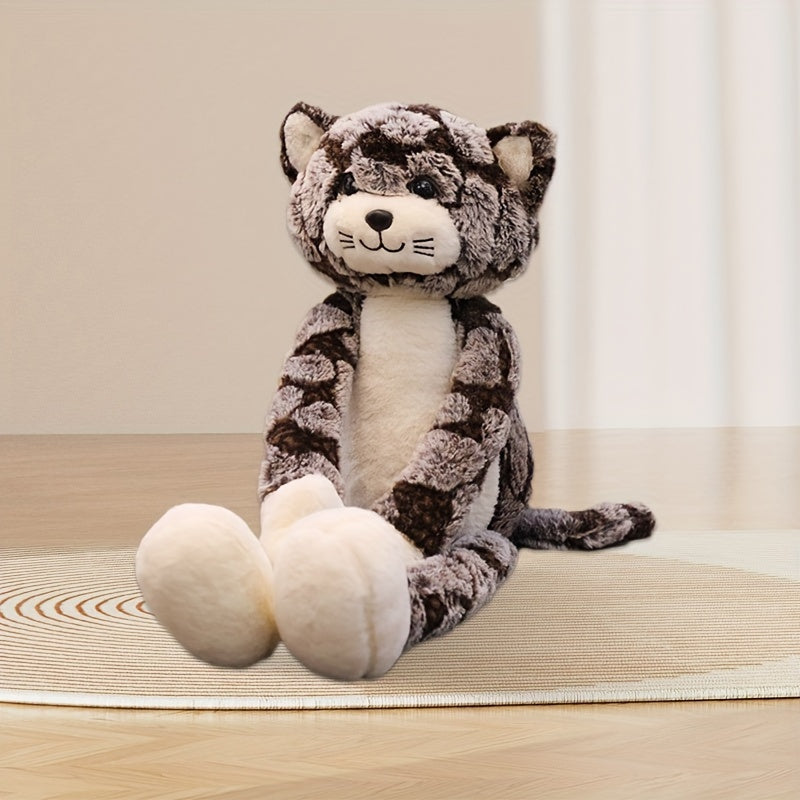 Langbeinige Cartoon-Katze Puppe