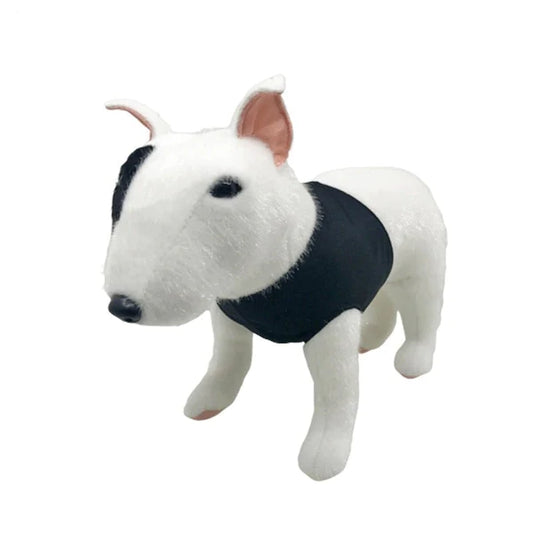 Realistisches Bull Terrier Plüschtier
