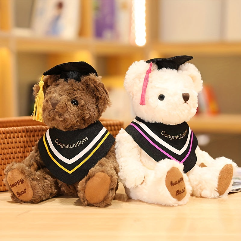 Graduation teddy mit doktorhut