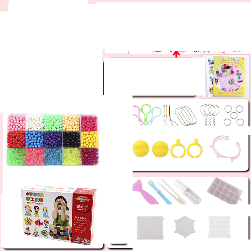 Water Fuse Beads - retroperlen - wasserperlen