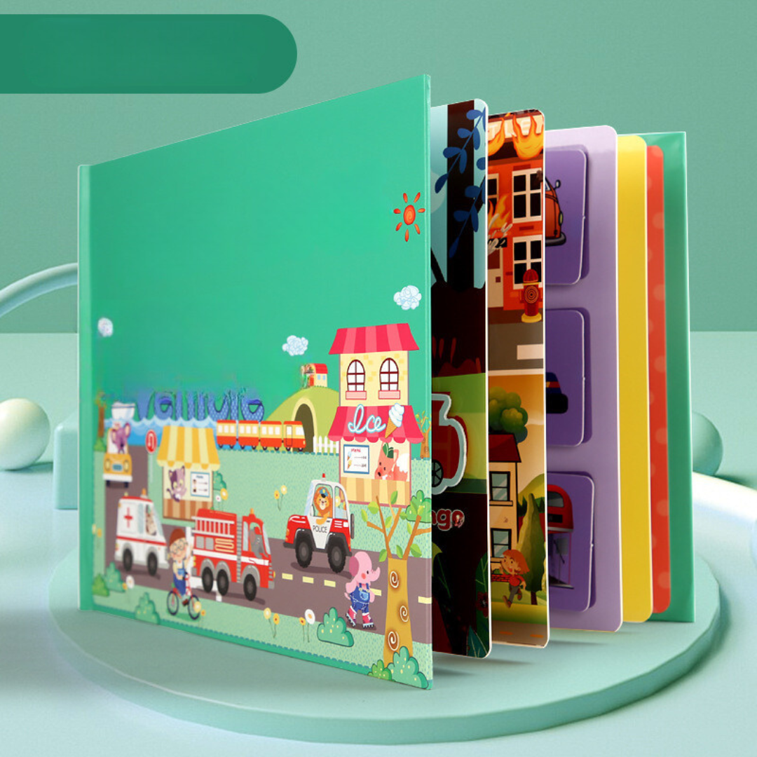Busybook - montessori beschäftigungsbuch