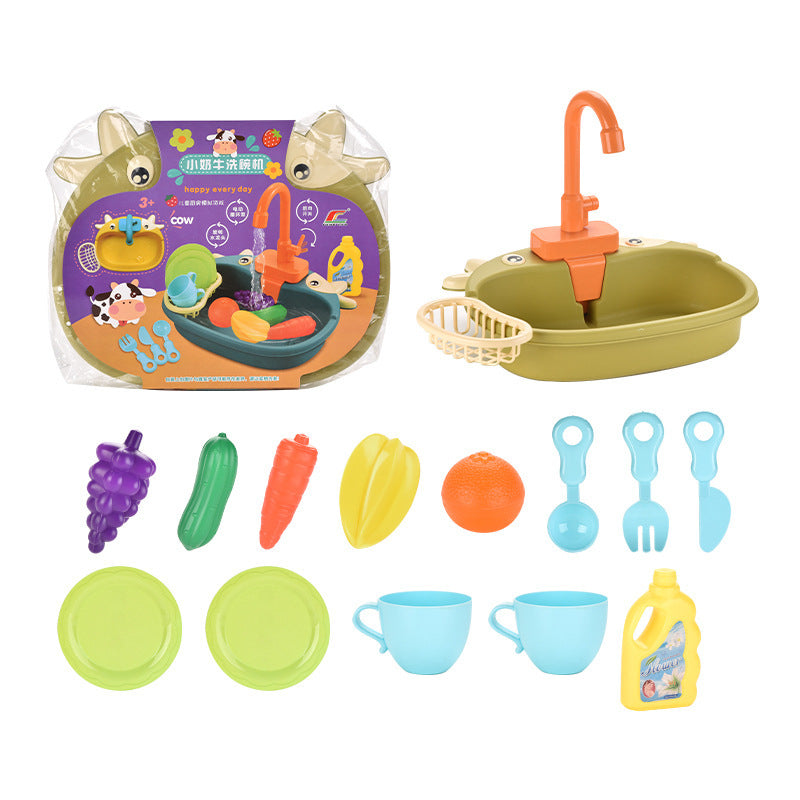 Dish sink set - waschen, spülen, spielen - spülbecken für kinder