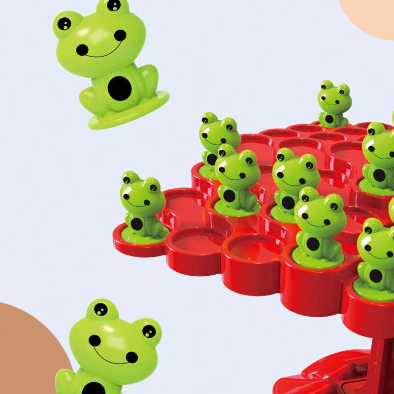 Frog tree | zählen lernen auf spielerische art - balance-spiel