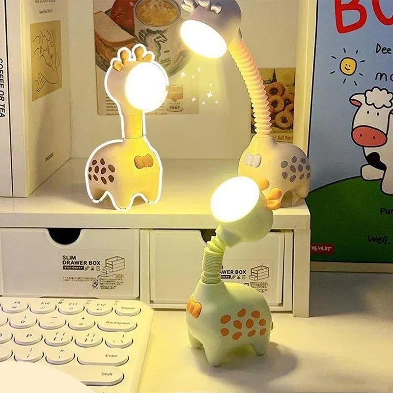 Niedliches giraffen nachtlicht