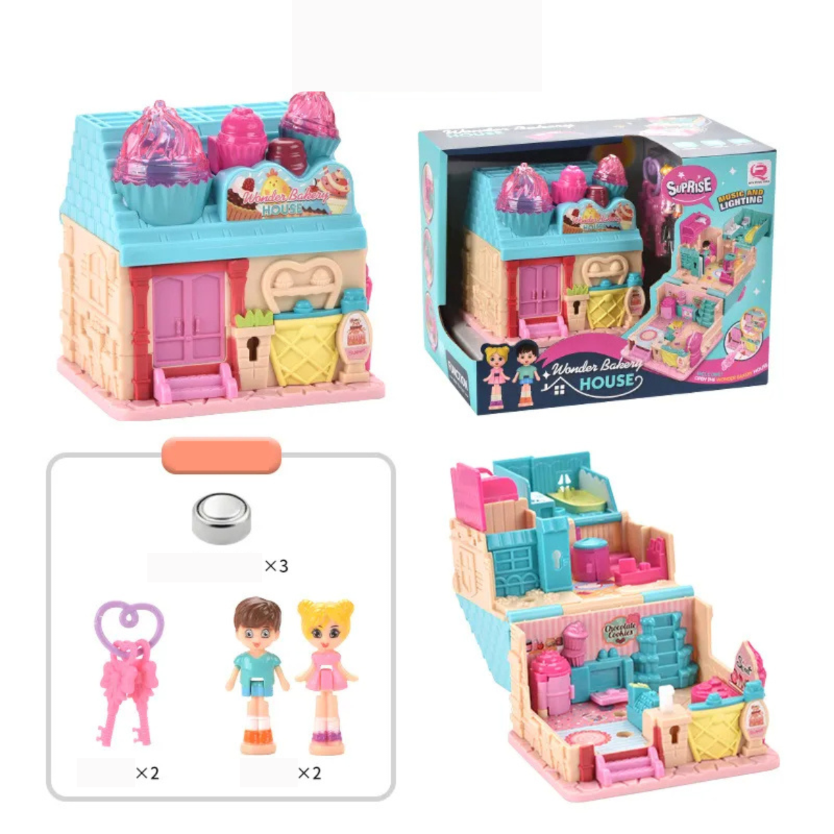 Mini doll house - kleines haus, große abenteuer - puppenhaus