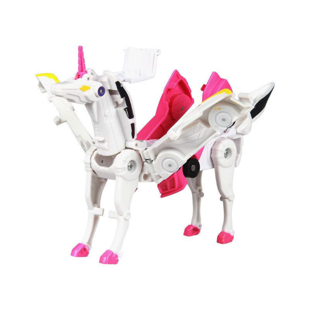 Magnetische einhorn verwandlungsautos