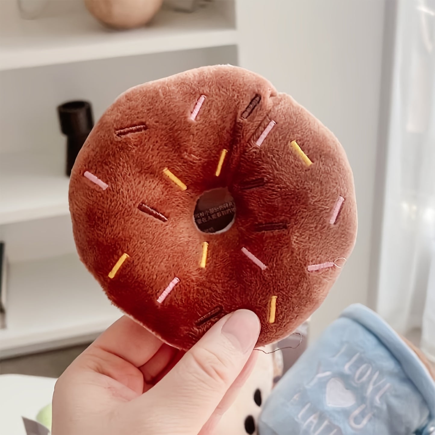 Quietschende Donuts für Welpen