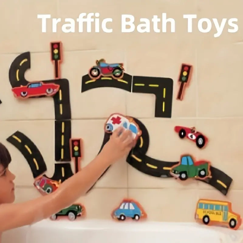 Spaßiges Wasser Spielzeug - Verkehrs Puzzle