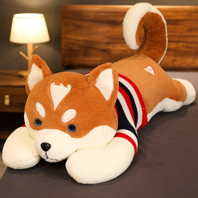 Großes Kuschel-Husky Kissen