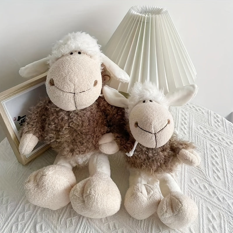 Kuschelige Wollplüschpuppe