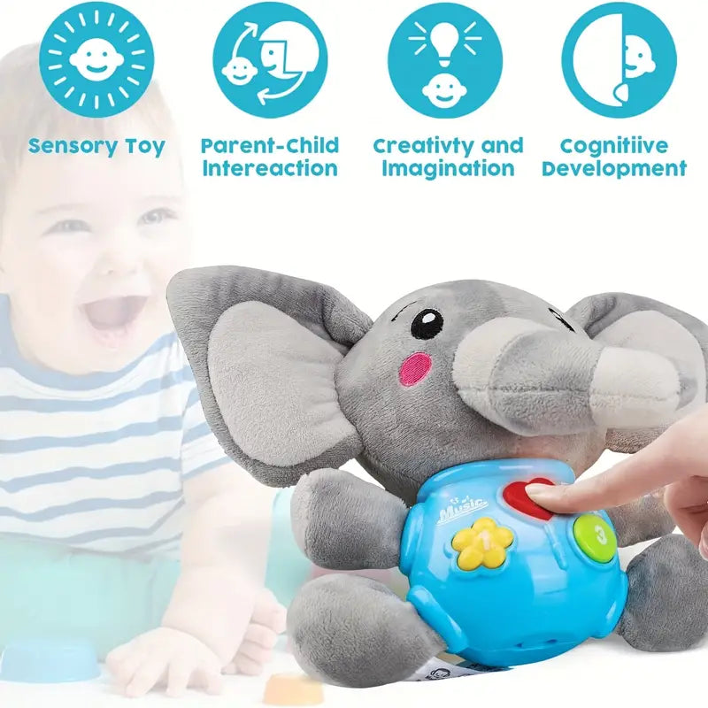 Baby Musikspielzeug Elefant - Lernspaß und musikalische Abenteuer für die Kleinsten!