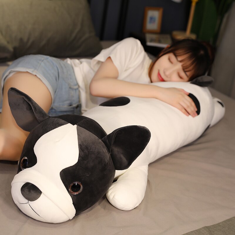 Riesiges Kawaii Bulldoggen-Kuscheltier