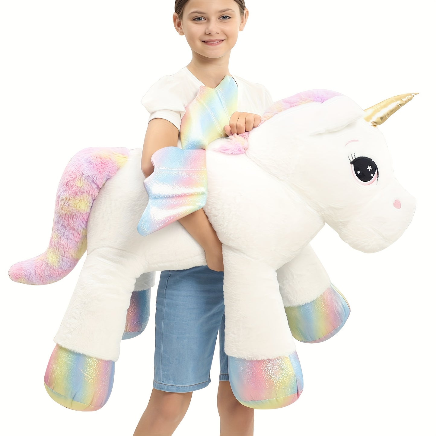 Regenbogen Einhorn Plüsch