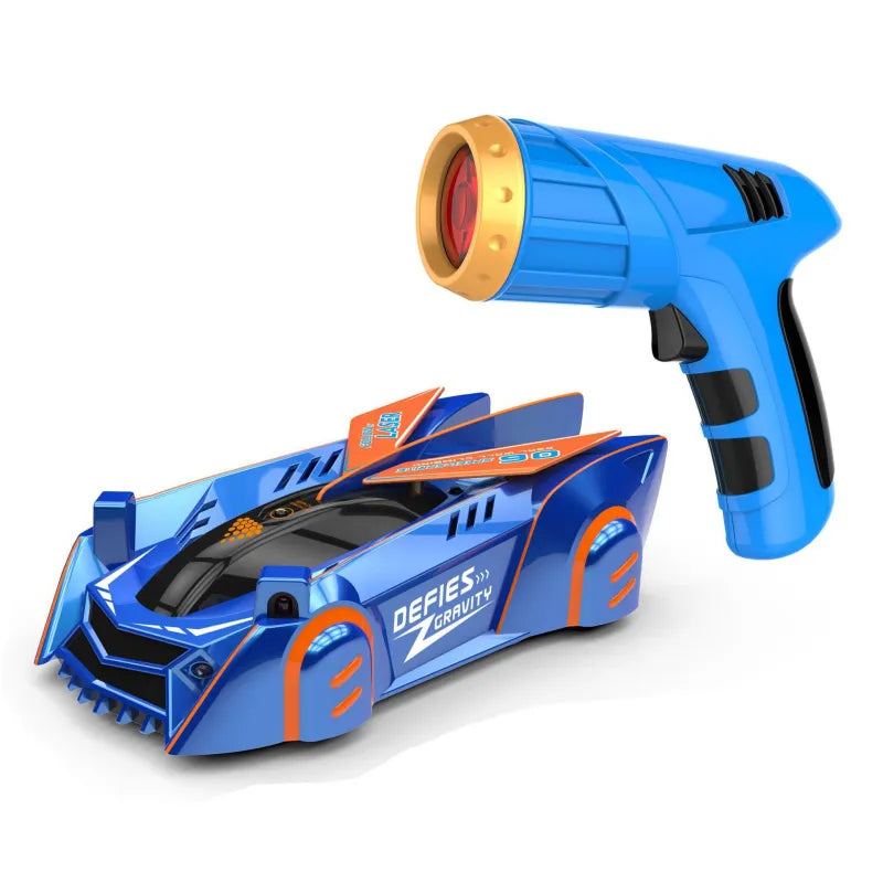 Laser car - mit einem laserstrahl an den wänden fahren - ferngesteuertes auto