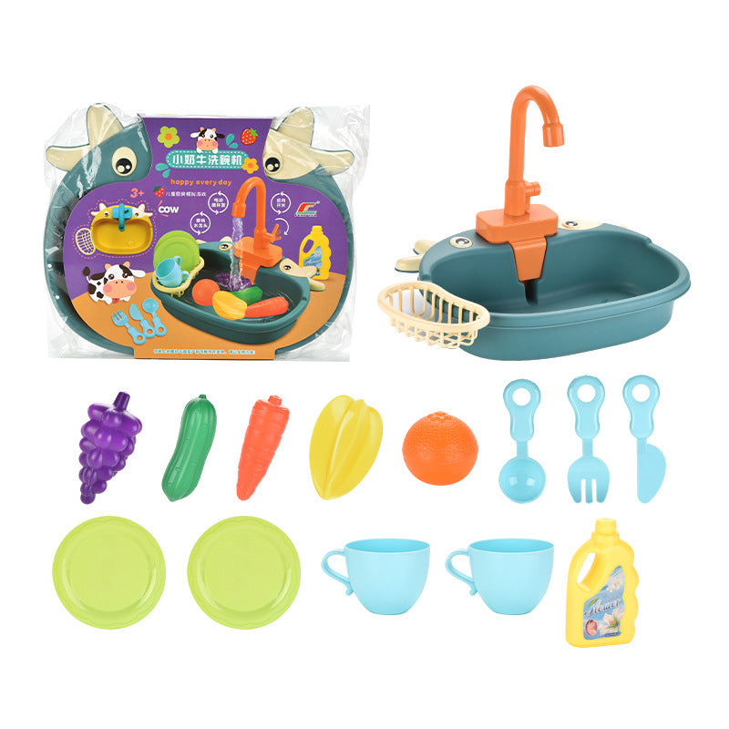 Dish sink set - waschen, spülen, spielen - spülbecken für kinder