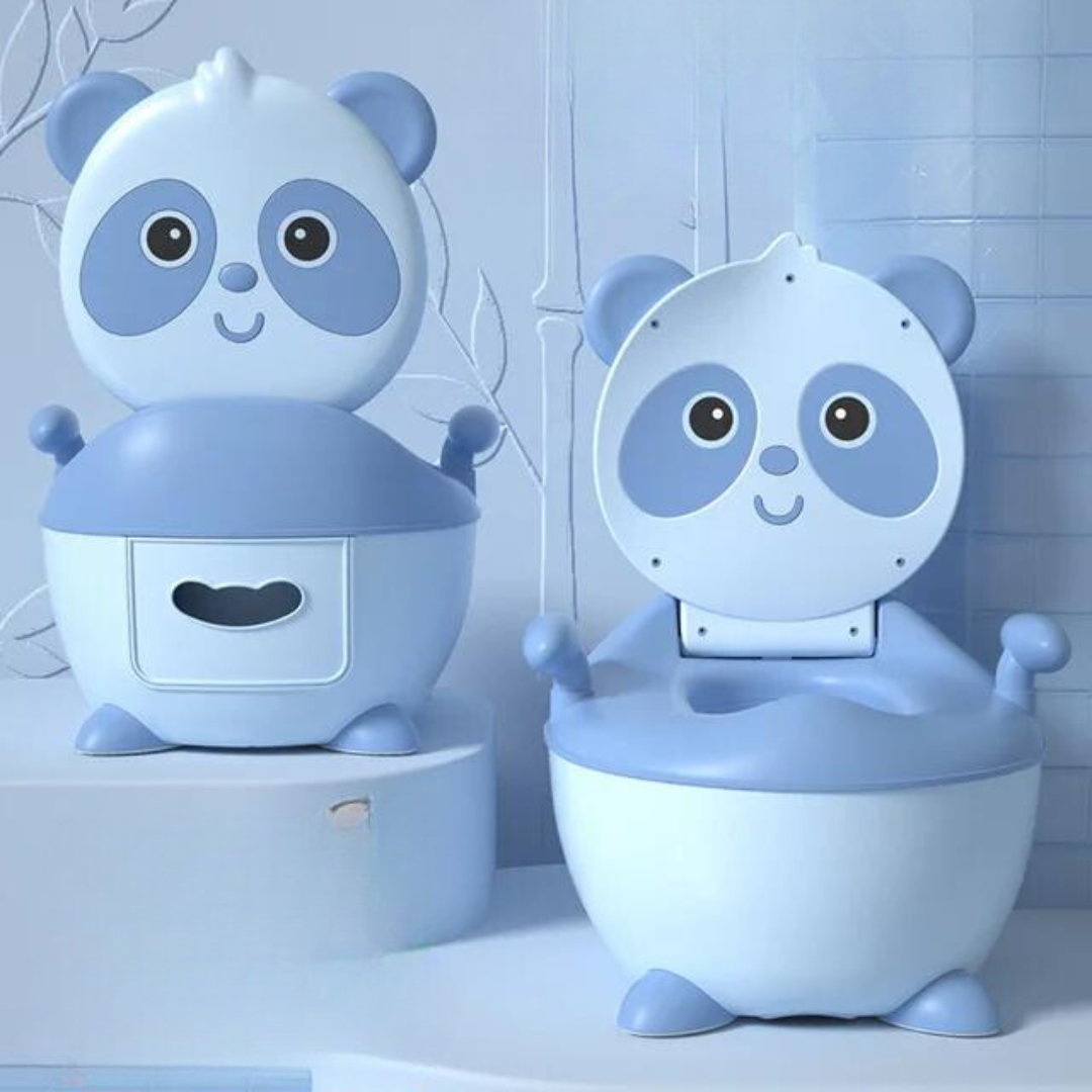 Panda potty - praktisch für den urlaub - kindertoilette