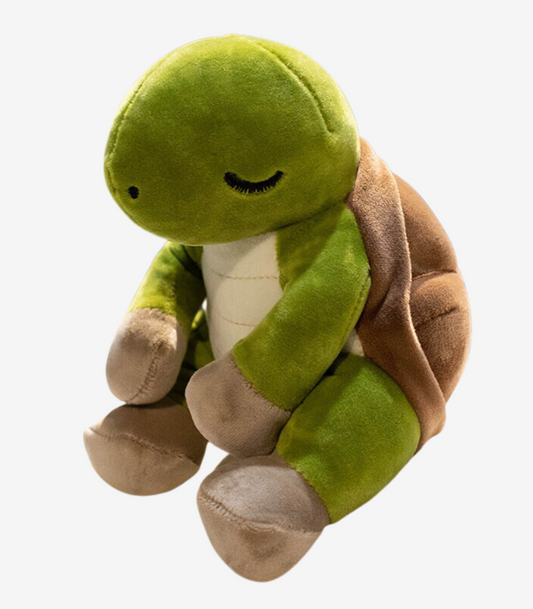 Schlafende Schildkröte Plüschtier