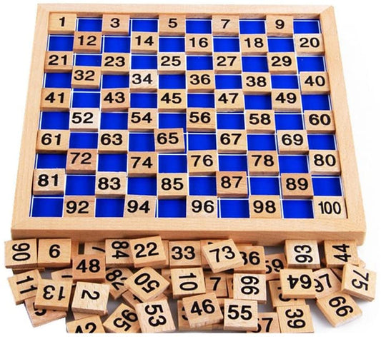 Holz | Zählen lernen - Montessori-Mathematikspiel