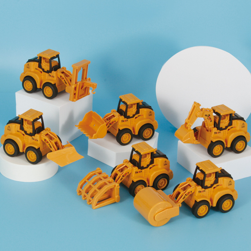 Construction Toy - kleine ingenieure in aktion - spielzeugbagger