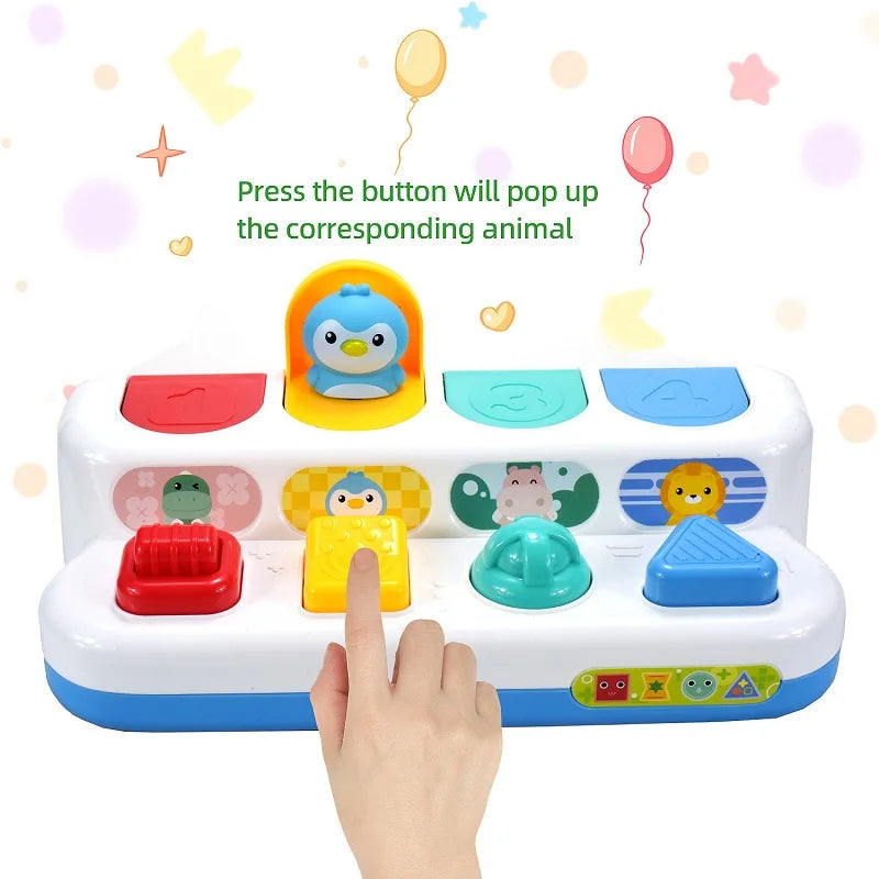 Baby button toy - plopp-spaß - babyspielzeug
