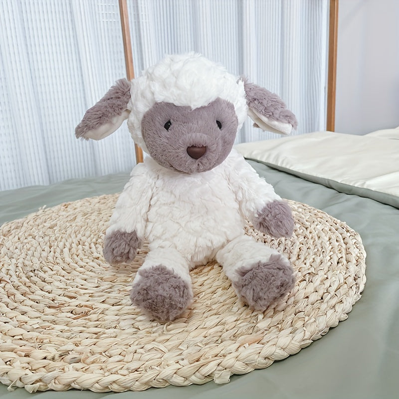 Flauschiges Lamm Plüschtier