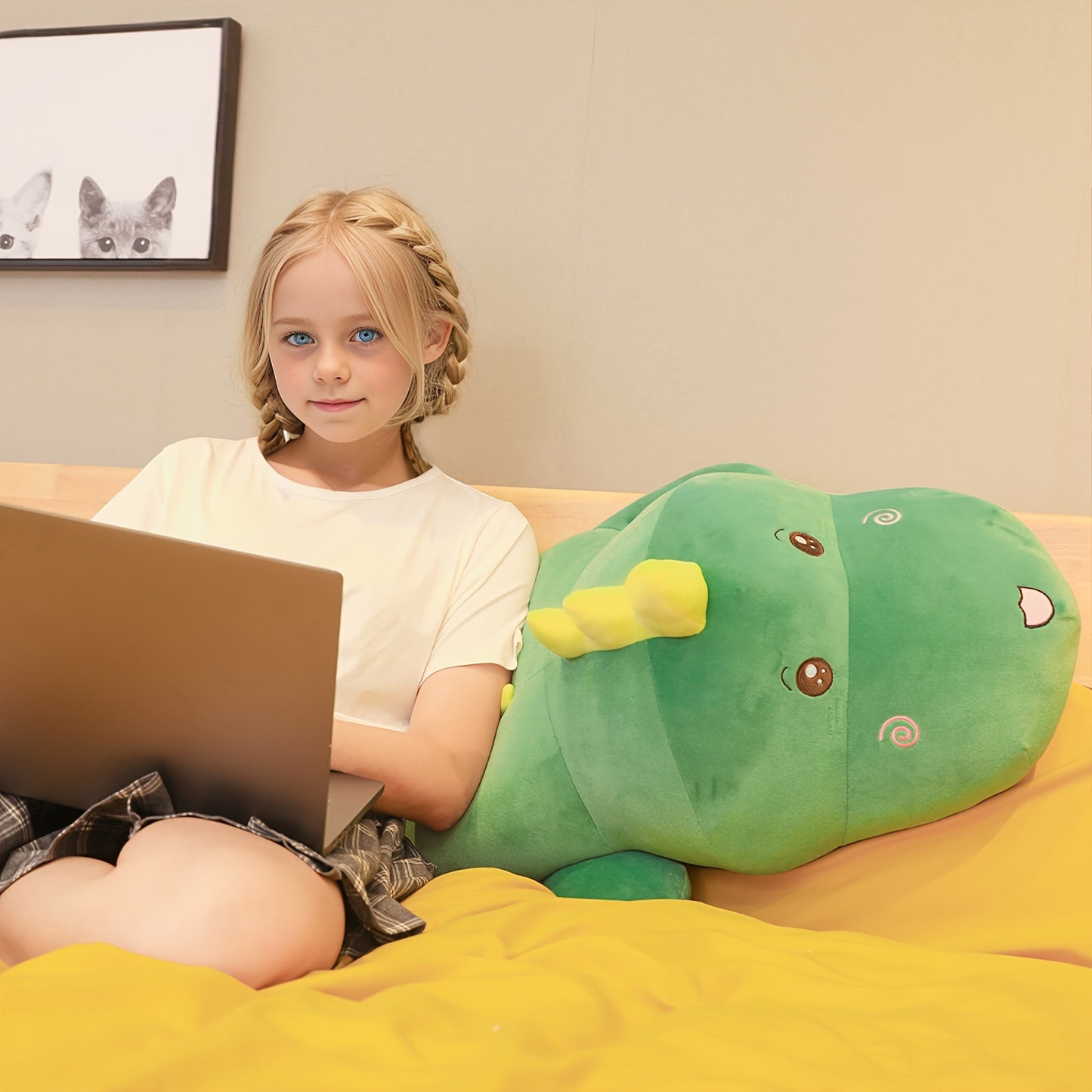 Dino - Großer Kuschelpolster