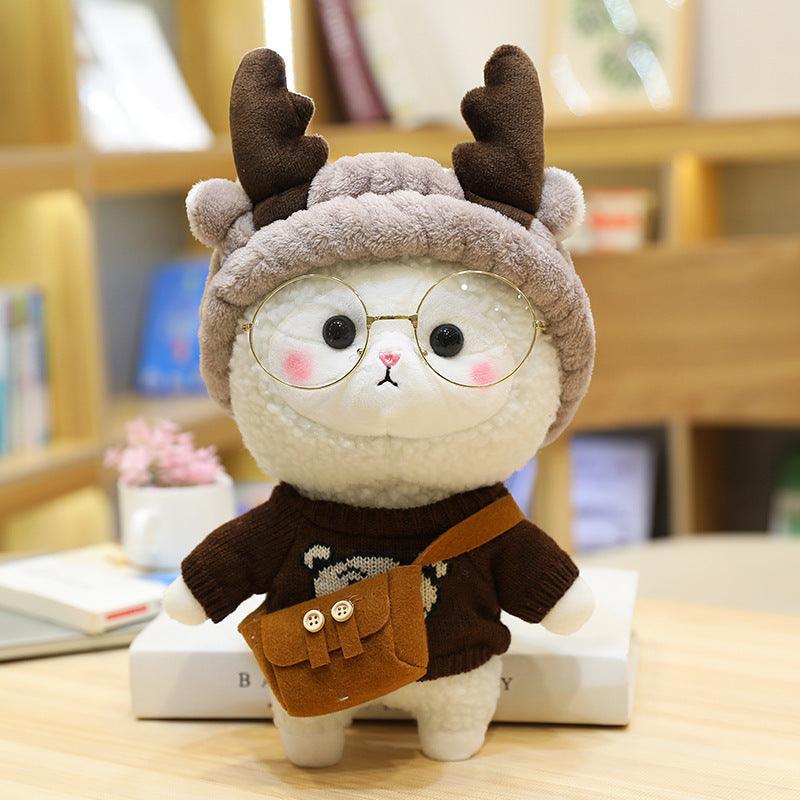 Cho Kawaii Baby Sheep In Various Cute Outfits Plush Toy K 30cm Stuffed Animals - Plushie Depot