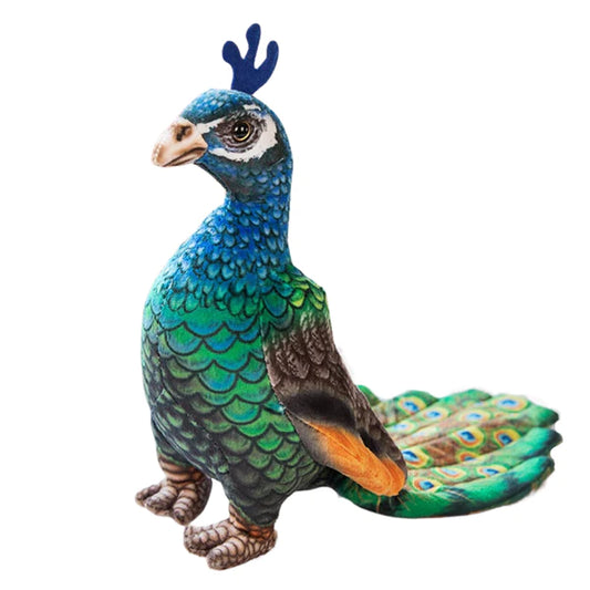 Realistische Pfau-Plüschies