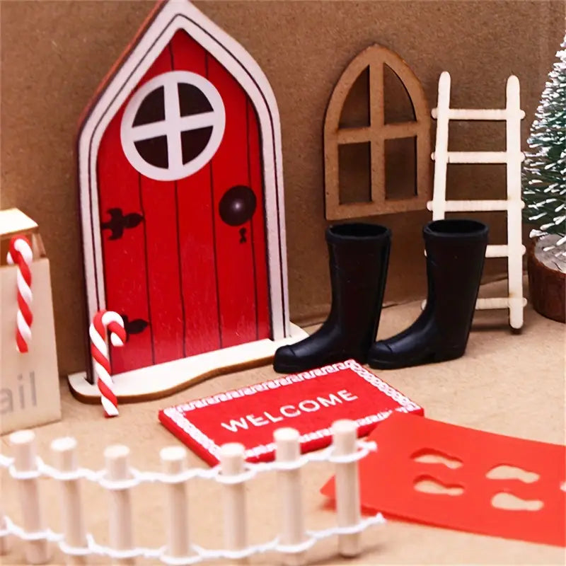 Elfenzauber - Feentür-Set für Weihnachtsdekorationen