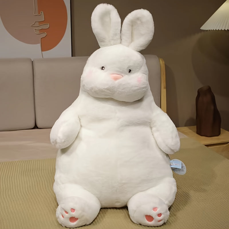 Fauler Kuschelhase - Groß, Weiß