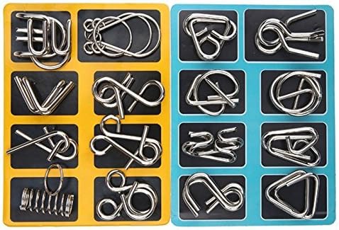 Metall Puzzle Ring Set - metall-puzzle-spaß - puzzle-ringe