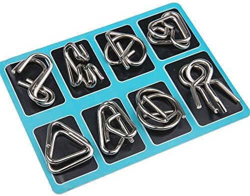 Metall Puzzle Ring Set - metall-puzzle-spaß - puzzle-ringe