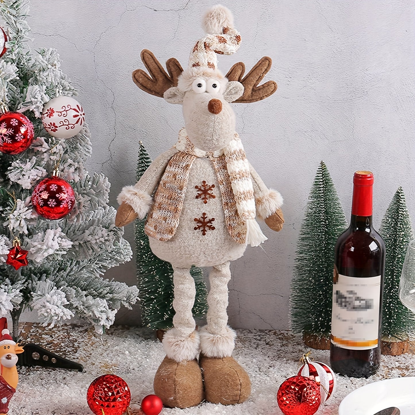 Weihnachtliche Deko-Figuren-Set
