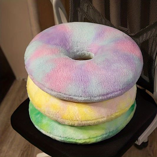 Regenbogen - Rundes Sitzkissen