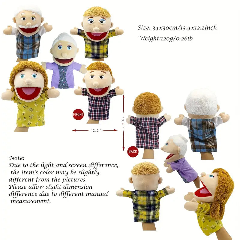 Familien Handpuppen - Rollenspiel für Kinder