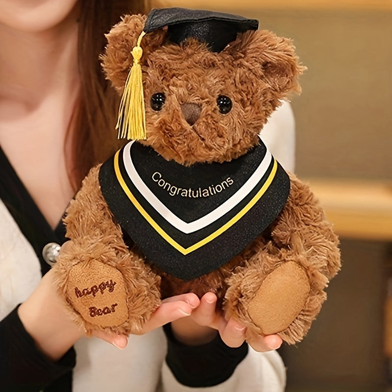 Graduation teddy mit doktorhut