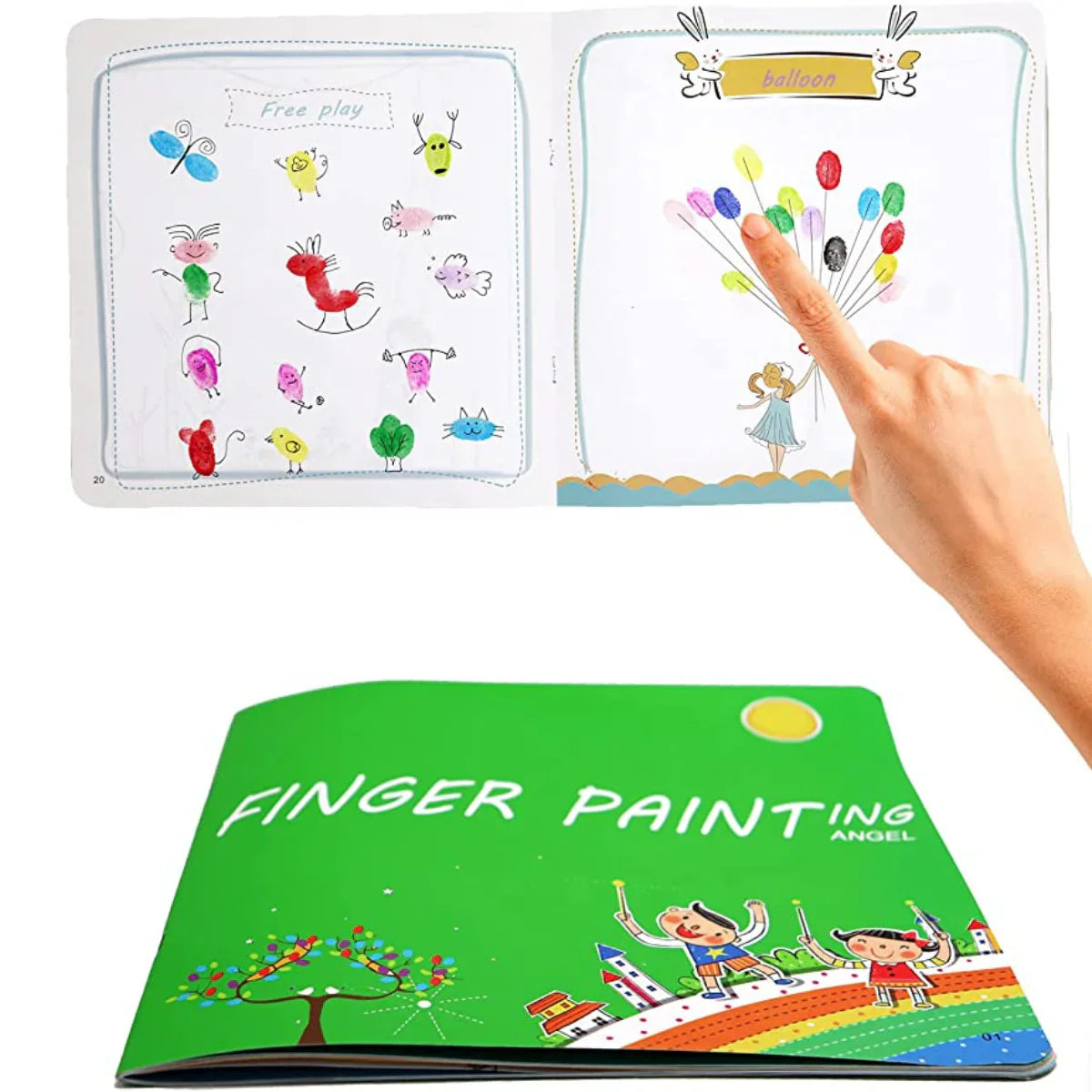 Farbenzauber – stunden voller kreativität – malset für kinder