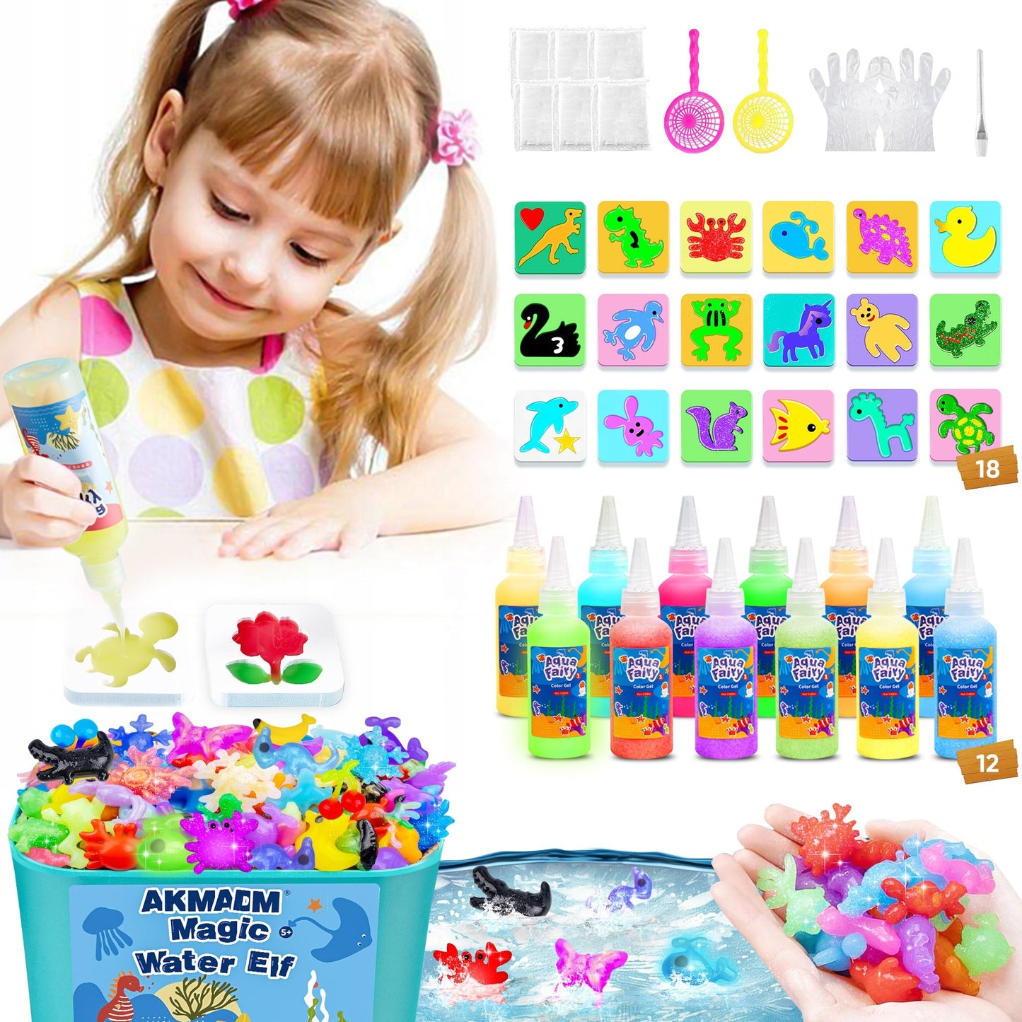 Aquafairy - wassergelee kreativ set