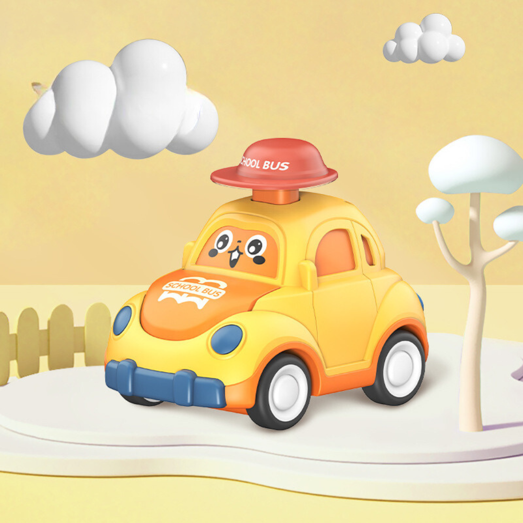 Kleine abenteuer-autos – drücken und fahren