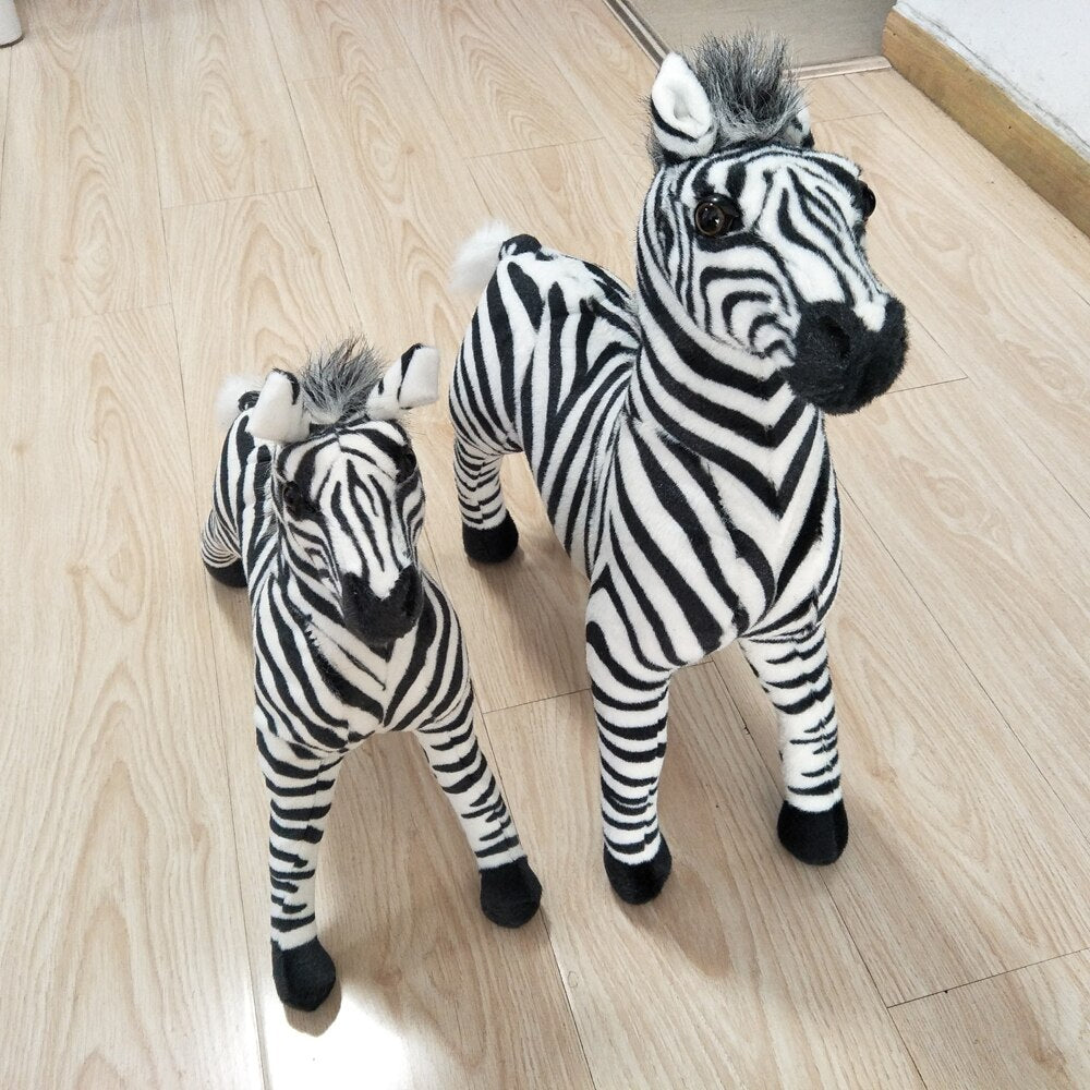Großes Zebra Stofftier