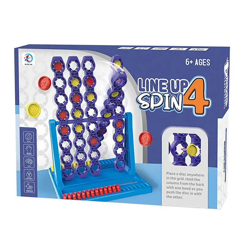 Line up 4 Spin - drehendes strategiespiel- vier gewinnt