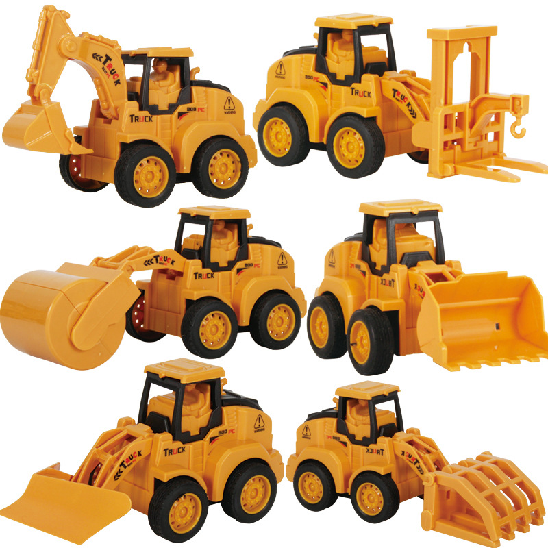 Construction Toy - kleine ingenieure in aktion - spielzeugbagger