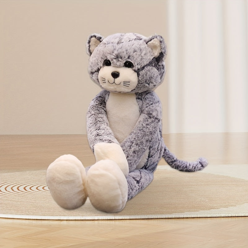 Langbeinige Cartoon-Katze Puppe