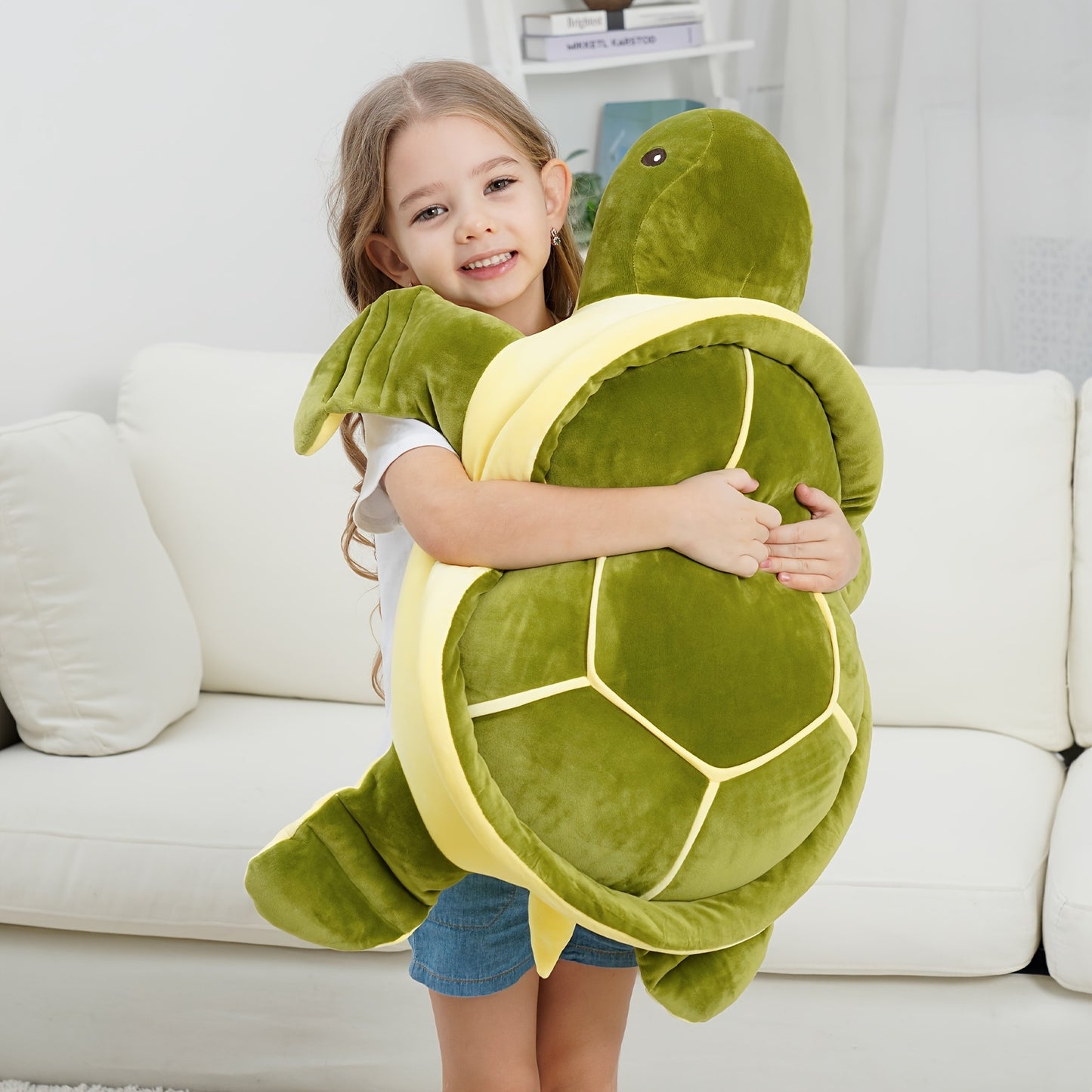 Plüsch-Meeresschildkröten - Jumbo Kuscheltier