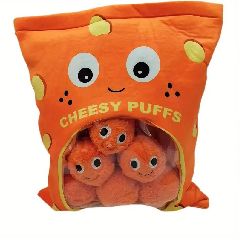 Puff Snack Kissen - Eine Tüte Puff Puppen Stofftiere
