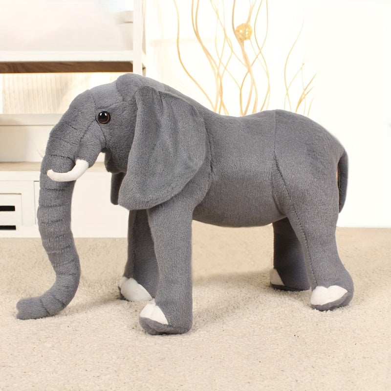 Elefant - Stehende Plüschpuppe