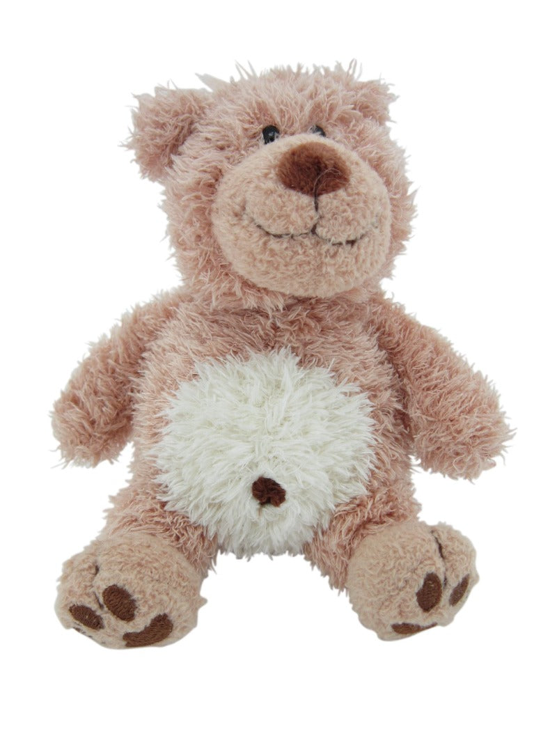 sweety toys 612148 teddy plüschbär teddybär willi 15 cm , in 2 farben lieferbar (beige und weiß) beige